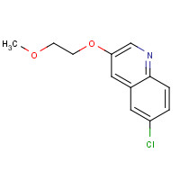 1355582-93-2 6-chloro-3-(2-methoxyethoxy)quinoline chemical structure