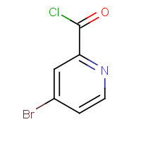64197-01-9 4-bromopyridine-2-carbonyl chloride chemical structure