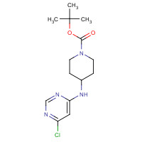 939986-76-2 tert-butyl 4-[(6-chloropyrimidin-4-yl)amino]piperidine-1-carboxylate chemical structure