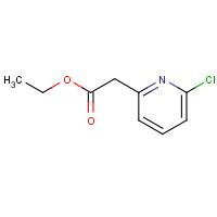 174666-22-9 ethyl 2-(6-chloropyridin-2-yl)acetate chemical structure
