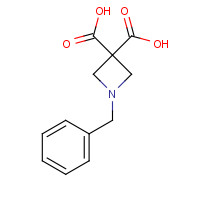 106014-87-3 1-benzylazetidine-3,3-dicarboxylic acid chemical structure