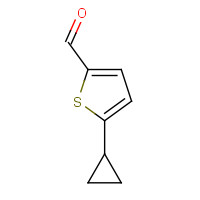 29481-26-3 5-cyclopropylthiophene-2-carbaldehyde chemical structure