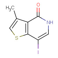 869543-45-3 7-iodo-3-methyl-5H-thieno[3,2-c]pyridin-4-one chemical structure