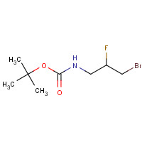 943819-57-6 tert-butyl N-(3-bromo-2-fluoropropyl)carbamate chemical structure