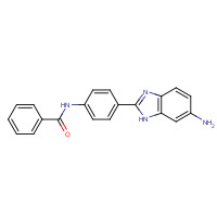 1027155-76-5 N-[4-(6-amino-1H-benzimidazol-2-yl)phenyl]benzamide chemical structure