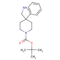 158144-82-2 tert-butyl 4-(aminomethyl)-4-phenylpiperidine-1-carboxylate chemical structure