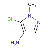 406189-04-6 5-chloro-1-methylpyrazol-4-amine chemical structure