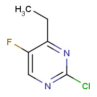 137234-90-3 2-chloro-4-ethyl-5-fluoropyrimidine chemical structure