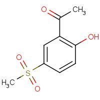 20951-24-0 1-(2-hydroxy-5-methylsulfonylphenyl)ethanone chemical structure