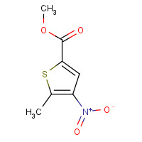 56921-01-8 methyl 5-methyl-4-nitrothiophene-2-carboxylate chemical structure