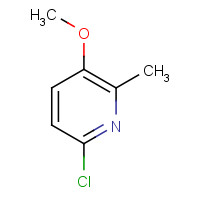 129692-13-3 6-chloro-3-methoxy-2-methylpyridine chemical structure