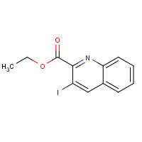 944317-32-2 ethyl 3-iodoquinoline-2-carboxylate chemical structure