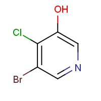 1256813-87-2 5-bromo-4-chloropyridin-3-ol chemical structure