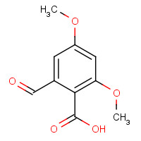 17846-89-8 2-formyl-4,6-dimethoxybenzoic acid chemical structure