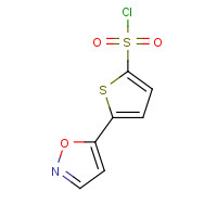 551930-53-1 5-(1,2-oxazol-5-yl)thiophene-2-sulfonyl chloride chemical structure