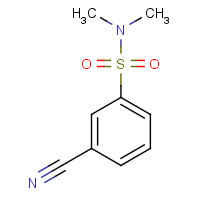 597561-38-1 3-cyano-N,N-dimethylbenzenesulfonamide chemical structure