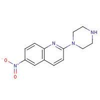 77372-73-7 6-nitro-2-piperazin-1-ylquinoline chemical structure