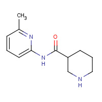 883106-74-9 N-(6-methylpyridin-2-yl)piperidine-3-carboxamide chemical structure
