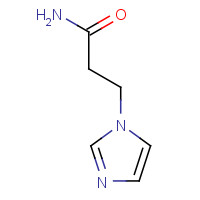 43115-74-8 3-imidazol-1-ylpropanamide chemical structure