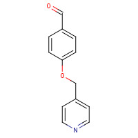 118001-73-3 4-(pyridin-4-ylmethoxy)benzaldehyde chemical structure