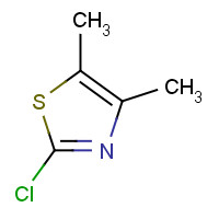 56355-41-0 2-chloro-4,5-dimethyl-1,3-thiazole chemical structure