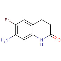 1232685-09-4 7-amino-6-bromo-3,4-dihydro-1H-quinolin-2-one chemical structure