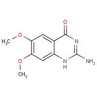 16175-67-0 2-amino-6,7-dimethoxy-1H-quinazolin-4-one chemical structure