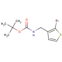 910036-94-1 tert-butyl N-[(2-bromothiophen-3-yl)methyl]carbamate chemical structure