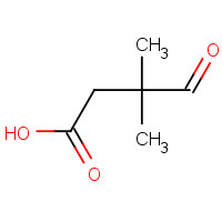 1001391-03-2 3,3-dimethyl-4-oxobutanoic acid chemical structure