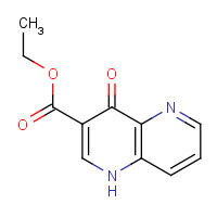 83067-94-1 ethyl 4-oxo-1H-1,5-naphthyridine-3-carboxylate chemical structure