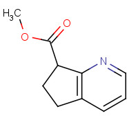 1190392-49-4 methyl 6,7-dihydro-5H-cyclopenta[b]pyridine-7-carboxylate chemical structure