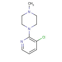 87394-57-8 1-(3-chloropyridin-2-yl)-4-methylpiperazine chemical structure