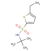 74616-25-4 N-tert-butyl-5-ethylthiophene-2-sulfonamide chemical structure