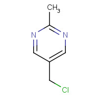 126504-86-7 5-(chloromethyl)-2-methylpyrimidine chemical structure