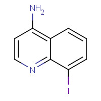 65340-76-3 8-iodoquinolin-4-amine chemical structure