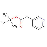 69713-27-5 tert-butyl 2-pyridin-3-ylacetate chemical structure