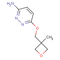 1177269-28-1 6-[(3-methyloxetan-3-yl)methoxy]pyridazin-3-amine chemical structure