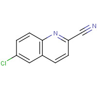52313-35-6 6-chloroquinoline-2-carbonitrile chemical structure