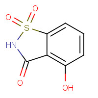 80563-77-5 4-hydroxy-1,1-dioxo-1,2-benzothiazol-3-one chemical structure