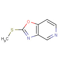 120208-25-5 2-methylsulfanyl-[1,3]oxazolo[4,5-c]pyridine chemical structure