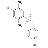 261965-48-4 4-[(4-chloro-2,5-dimethylphenyl)sulfonylmethyl]aniline chemical structure