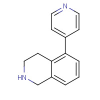 1176415-18-1 5-pyridin-4-yl-1,2,3,4-tetrahydroisoquinoline chemical structure