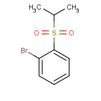 900174-43-8 1-bromo-2-propan-2-ylsulfonylbenzene chemical structure