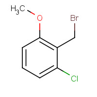 83781-95-7 2-(bromomethyl)-1-chloro-3-methoxybenzene chemical structure