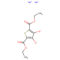 14282-56-5 disodium;2,5-bis(ethoxycarbonyl)thiophene-3,4-diolate chemical structure