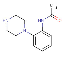 91646-29-6 N-(2-piperazin-1-ylphenyl)acetamide chemical structure