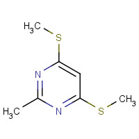 88317-63-9 2-methyl-4,6-bis(methylsulfanyl)pyrimidine chemical structure