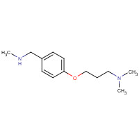 910037-04-6 N,N-dimethyl-3-[4-(methylaminomethyl)phenoxy]propan-1-amine chemical structure