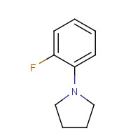 758691-88-2 1-(2-fluorophenyl)pyrrolidine chemical structure