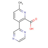1228431-07-9 6-methyl-3-pyrazin-2-ylpyridine-2-carboxylic acid chemical structure